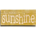 One Bella Casa One Bella Casa 0004-4653-27 10 x 24 in. You are My Sunshine Planked Wood Wall Decor by Misty Diller 0004-4653-27